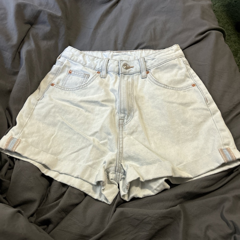 H&M Light Gray Women's Jean Shorts